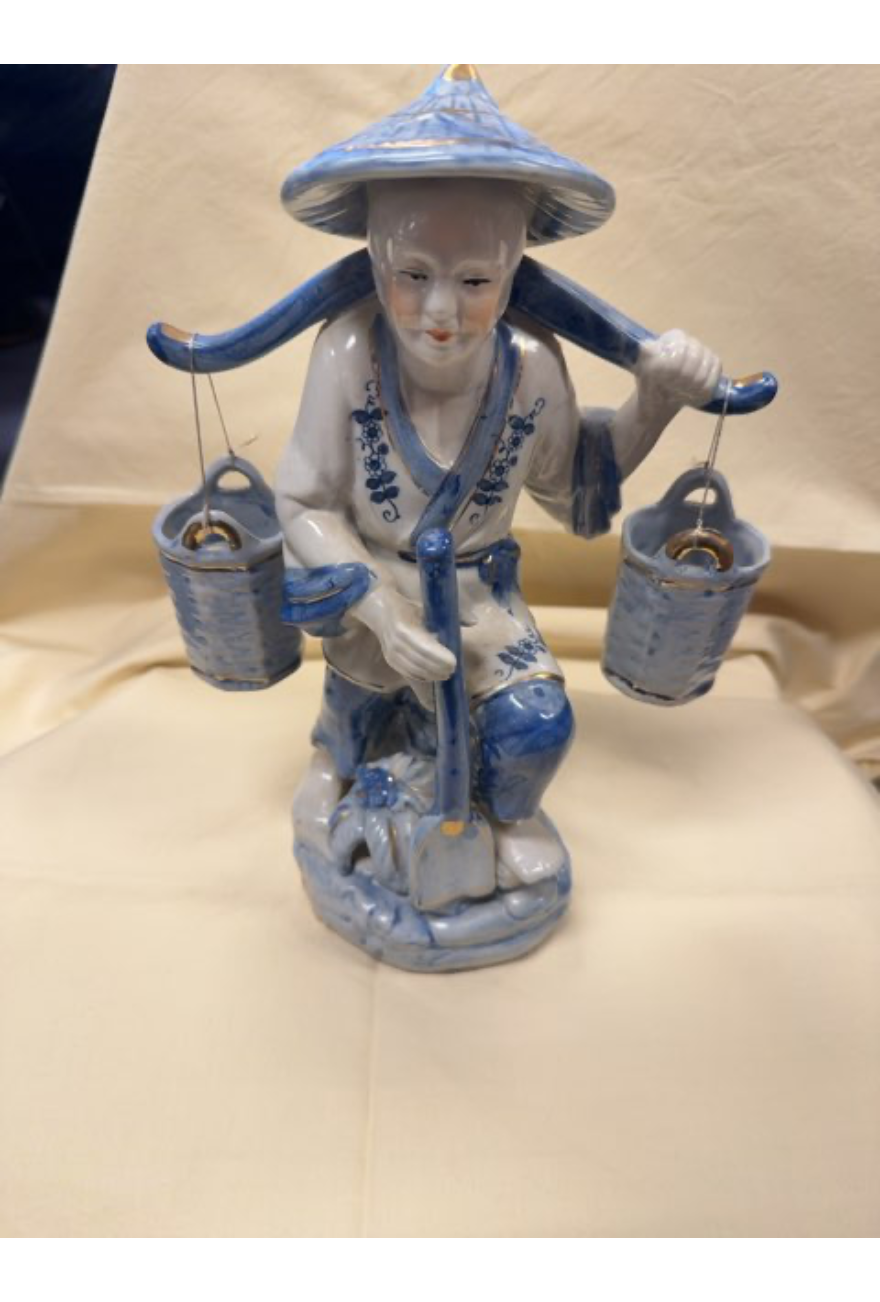 porcelænsfigur vandbærer